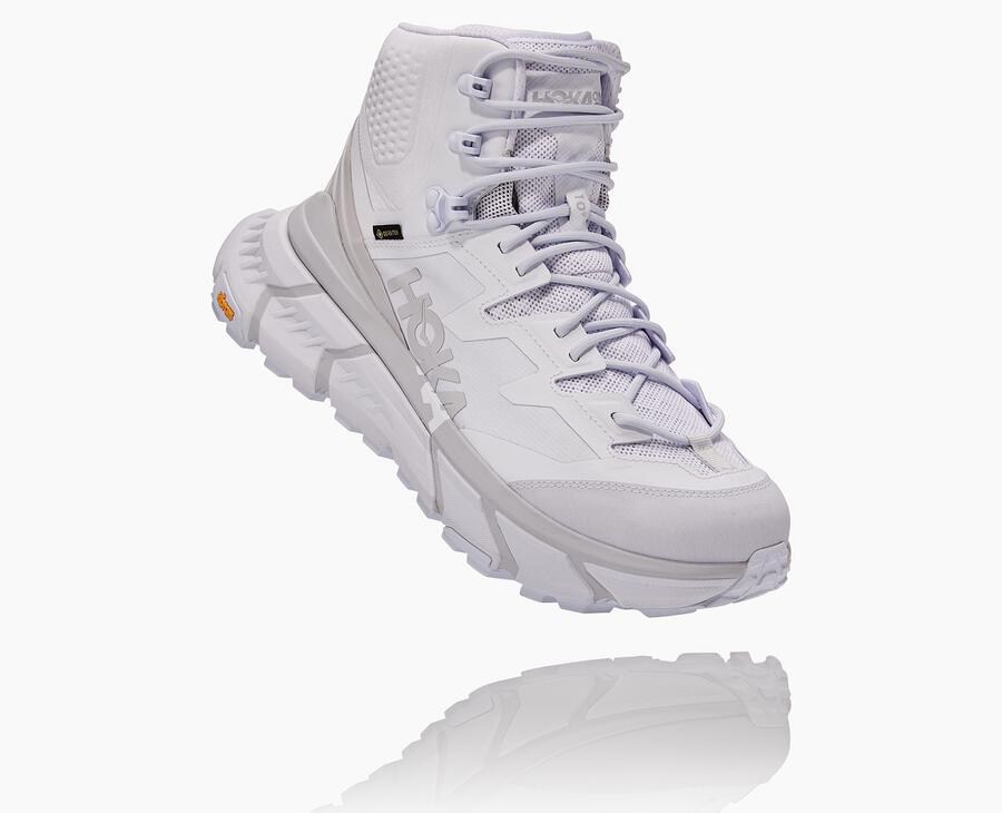 Hoka One One Tennine Hike Gore-Tex Vandringsskor Dam - Vita - ZLMHJ-0713